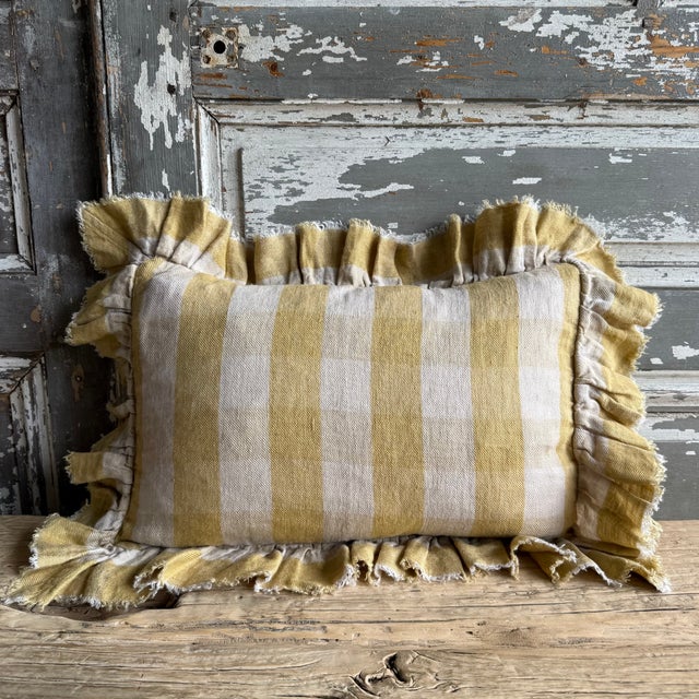 2020s French Linen Boudior – Boho Paille For Sale - Image 5 of 5