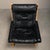 Wood Set of Vintage Siesta Lounge Chair and Ottoman in Naturel Oak and Black Leather by Ingmar Relling for Westnofa, 2000s For Sale - Image 7 of 18