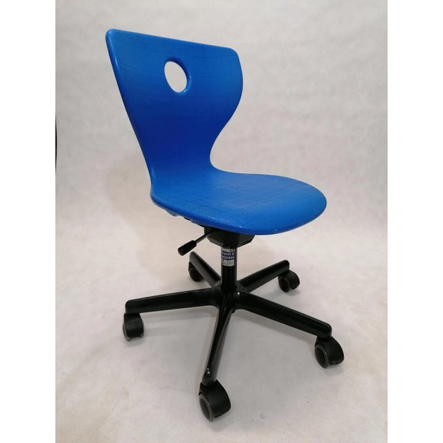 Black Vintage Small Pantomove-Lupo Swivel Chair by Verner Panton For Sale - Image 8 of 8