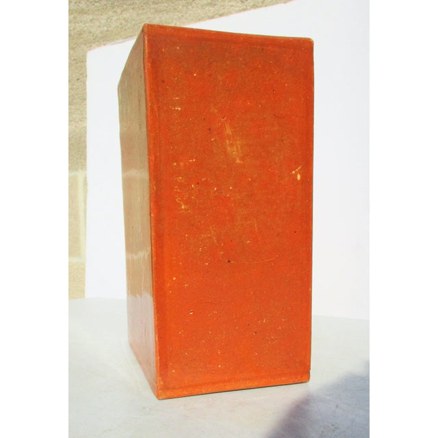 1930s Chinese Pillow Vase For Sale - Image 4 of 8