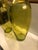Late 20th Century San Miguel Spain Tall Chartreuse Vases - A Pair For Sale - Image 5 of 8