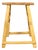 Vintage Rustic Stool in Elm For Sale