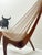Harp Chair By Jørgen Høvelskov Denmark around 1970 Teak and rope Good vintage conditions Dimensions L84cm H 134cm Seat...