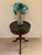 A 1930s style mahogany pedestal lift top vitrine showcase table. Felt-lined display interior with removable glass top....