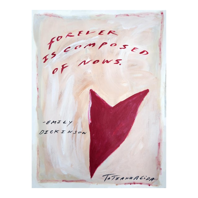 Forever Is Composed of Now by Tatiana Alida - A2 Limited Edition Print For Sale
