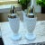 White Milk Glass Hobnail Salt & Pepper Shakers- A Pair For Sale - Image 6 of 11