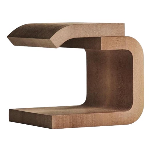 Platane Modular Side Table in Plane Tree Wood by Mono Editions For Sale