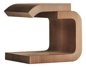 Platane Modular Side Table in Plane Tree Wood by Mono Editions