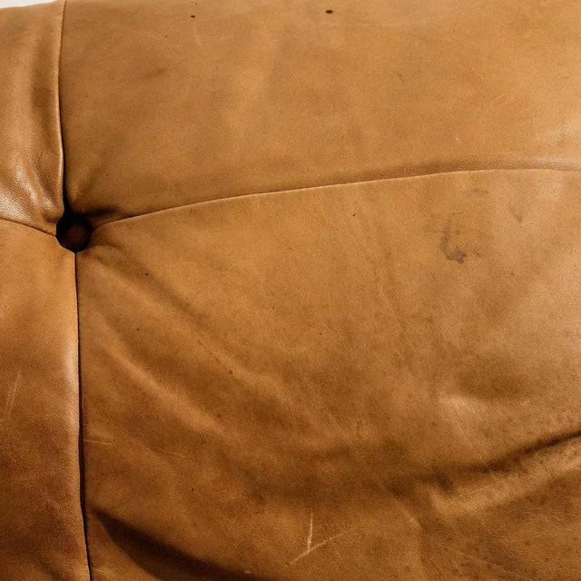 Modular Leather Sofa Set, 1970s, Set of 3 For Sale - Image 9 of 18