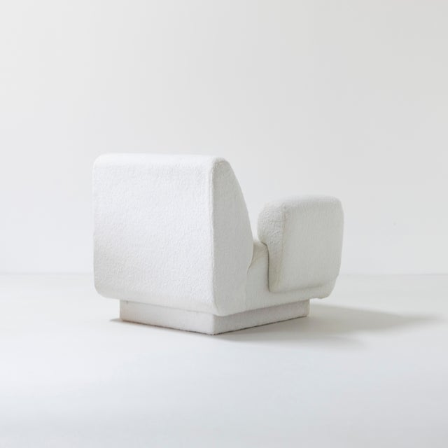 Ivory Armchairs attributed to Eberhardt Geißler for VEB Deutsche Werkstätten Hellerau, 1970s, Set of 2 For Sale - Image 8 of 12