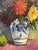 Eric Lundgren, Asters in Ceramic Vase, 1950s, Oil on Canvas, Framed For Sale - Image 12 of 18
