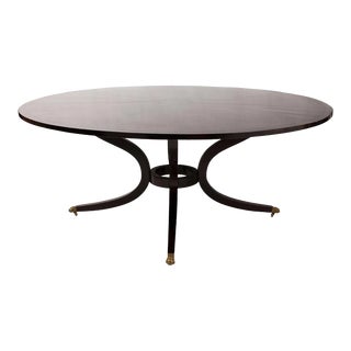 1950s Dessin Fournir Round Dining Table For Sale