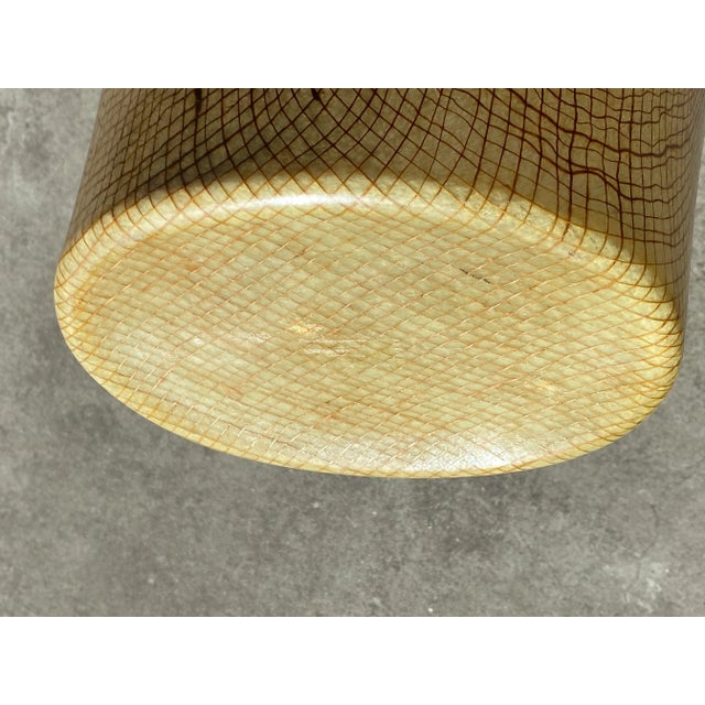 1950's Kimball Fiberglass Waste Basket /Ice Bucket For Sale - Image 9 of 12