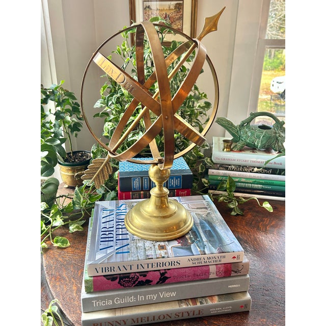 Used primarily in gardens as decor, an armillary sphere is actually a model of the universe used in astronomy long ago....