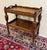 Antique English Trolley Tea Cart Pastry Cocktail Bar Cart Tray Tudor Oak 1930s 1 For Sale - Image 10 of 18
