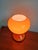 Space Age Table Lamp in Orange Glass, Belgium, 1960s For Sale - Image 4 of 13