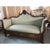 Origianel 800 sofa in hand-carved national solid walnut. Deep elegance, the result of high Italian craftsmanship. L 84,6"...