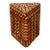 Vintage Geometric Inlaid Wood Box For Sale