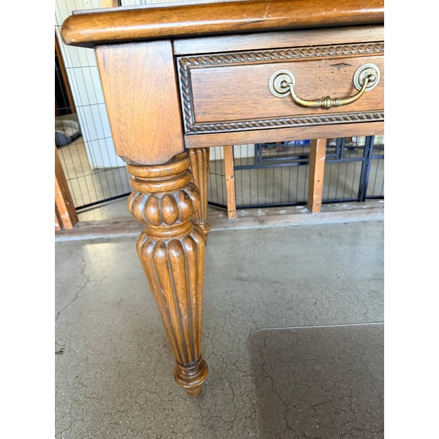 1980s Hooker Seven Seas Collection Executive Desk For Sale - Image 13 of 17