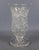 1960s Large Vintage Bohemian Crystal Vase with Star Carving, 1960s For Sale - Image 5 of 12