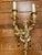 Beautifully ornate, vintage Louis XV style two-light hardwired sconces with fabulous foliated curves. Candelabra size...