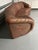 Carsons Vintage Carson’s of High Point Postmodern Curved Sectional Sofa, Pair — Metallic Bronze Upholstery For Sale - Image 4 of 6
