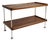 Vintage Teak & Chrome Drinks Cart For Sale