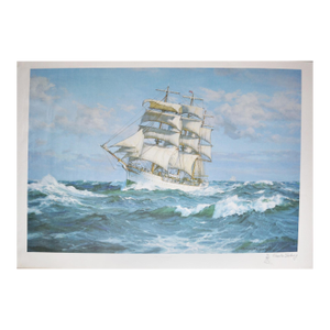 Limited Edition "The Danmark" Print by Charles Vickery