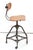 Vintage Industrial Toledo Drafting Stool For Sale - Image 9 of 12