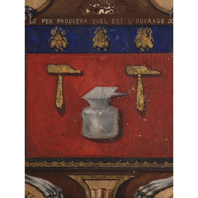 Coachbuilders Design for a Jewellers Trade Carriage, 1769, Gouache and Ink on Paper For Sale - Image 8 of 18