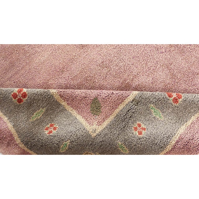 Mid 20th Century Doris Leslie Blau Vintage Irish Donegal Arts & Crafts Rug For Sale - Image 5 of 12