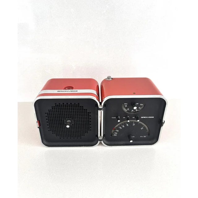 Metal Mod. TS502 Radio by Richard Sapper for Brionvega For Sale - Image 7 of 12