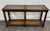 Traditional Vintage Mid Century Traditional Walnut Console Table Hall Table For Sale - Image 3 of 13