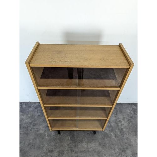 Modern Modernist Glass-Fronted Library For Sale - Image 3 of 9