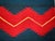 1ft 11in × 3ft 7in Southwestern Flat Weave Zigzag Area Rug For Sale - Image 12 of 12