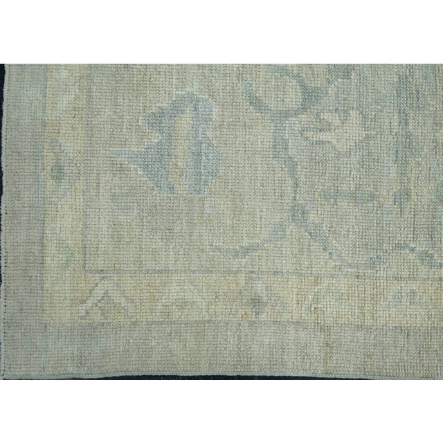 Turkish Oushak Rug 12'5" x 15'6" #18512 For Sale - Image 4 of 8