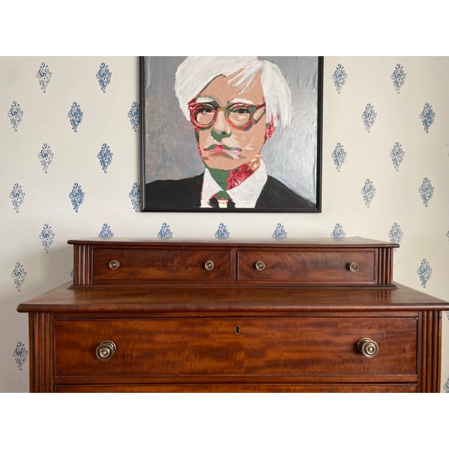 Antique Early 1800s Neoclassical American Mahogany Chest of Drawers, Possibly Baltimore For Sale - Image 9 of 11