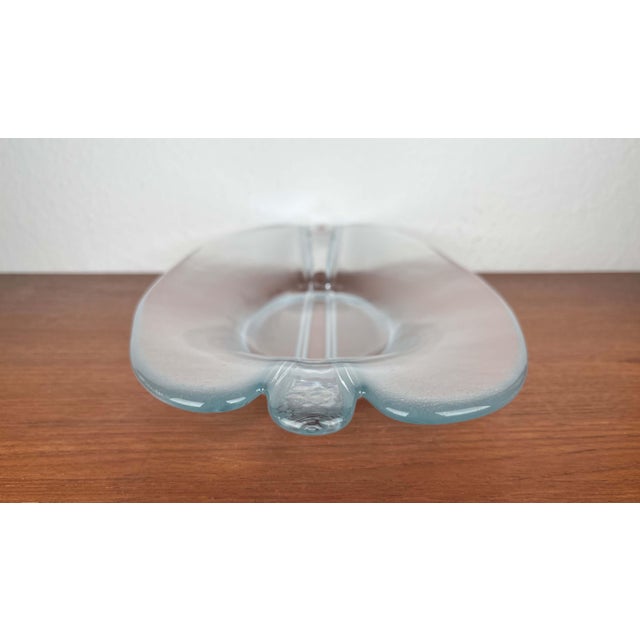 Vintage Danish Glass Bowl from Holmegaard, 1970s For Sale - Image 9 of 18