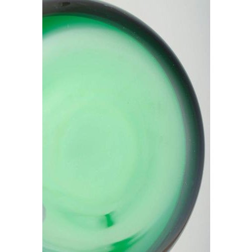 Josef Frank Mid-Century Art Glass Plates by Josef Frank for Svenskt Tenn, 1950s, Set of 6 For Sale - Image 4 of 5