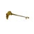 Gorgeous piece featuring ornate cast brass finials and mounting brackets. Width could easily be changed by...