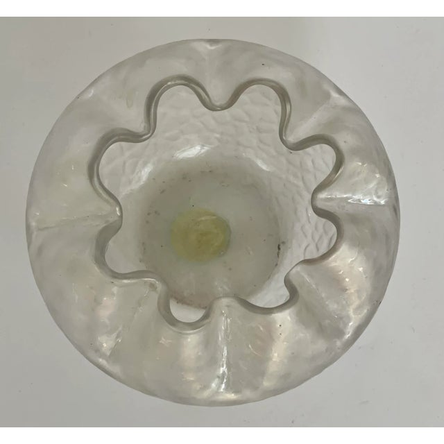 Modern Antique Loetz Small Textured Pinched Art Glass Vase, circa 1910’s