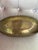 Metal Vintage Mid-Century Brass Large Hammered Decorative Bowl For Sale - Image 7 of 11