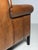 Sheep Leather Wingback Armchair For Sale - Image 4 of 17