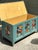 Mid 20th Century Vintage Hand Painted Blanket Trunk For Sale - Image 5 of 12