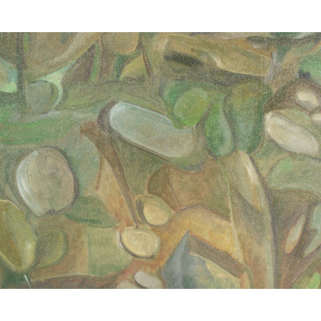 1960s 1960s “Woodstock Revisited” Oil on Canvas Painting by Steve Redman For Sale - Image 5 of 9