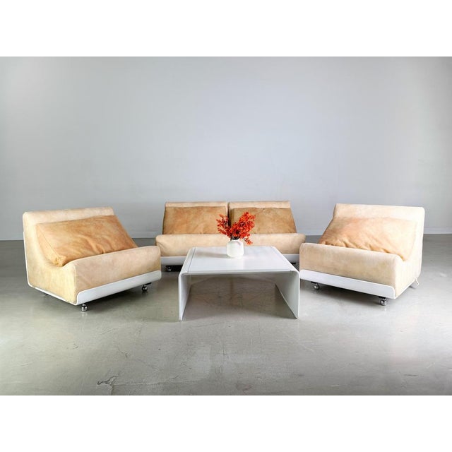 Mid-Century Orbis Modular Sofa by Luigi Colani for Cor, 1960s, Set of 4 For Sale - Image 4 of 17
