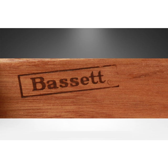 1960s French Provincial Style Triple Dresser Sideboard Buffet by Bassett For Sale - Image 10 of 12