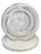 Hollywood Regency 1990s Alabaster Glass Dinner & Salad Plates- Set of 10 For Sale - Image 3 of 9