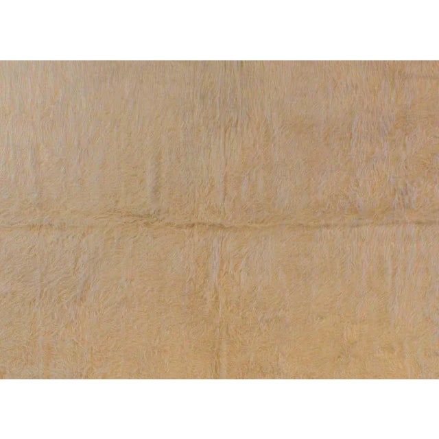 Mid 20th Century Midcentury Turkish Siirt Blanket For Sale - Image 5 of 9