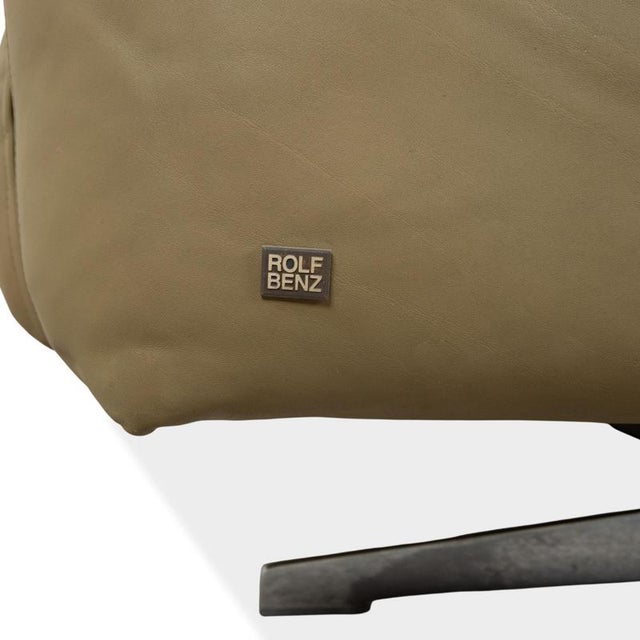Three-Seater Leather Sofa from Rolf Benz For Sale - Image 9 of 13